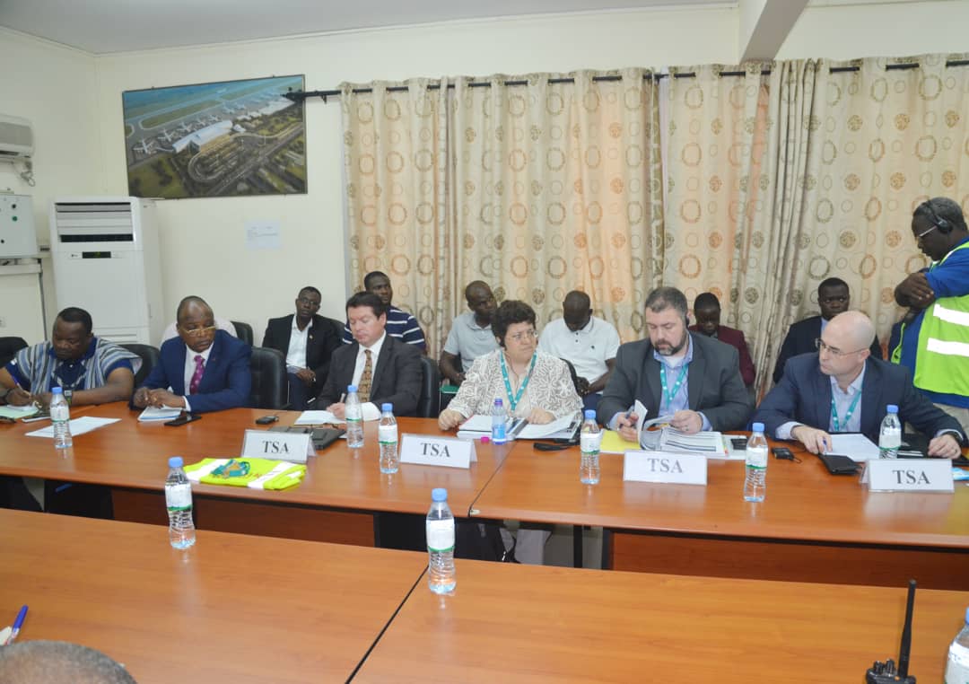 SURETE : FIN DE L'AUDIT DE L'AEROPORT INTERNATIONAL GNASSINGBE EYADEMA